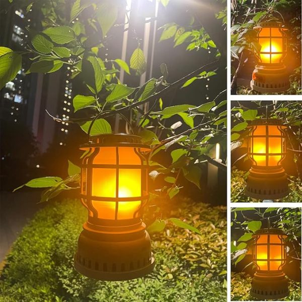 Indoor/Outdoor Solar Vintage Lantern 🌟