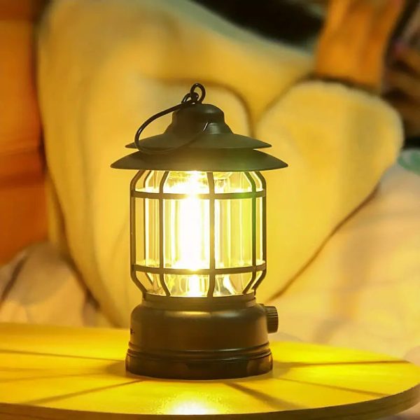 Indoor/Outdoor Solar Vintage Lantern 🌟