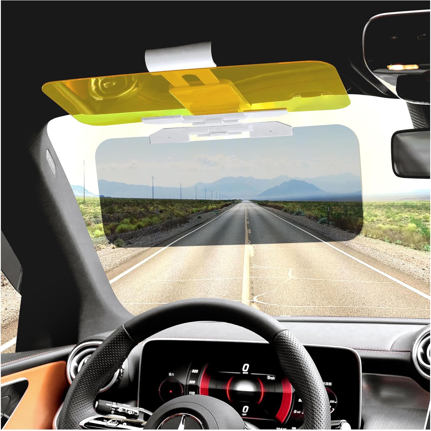 Hd Sun Visor Day and Night Anti Fog & Light