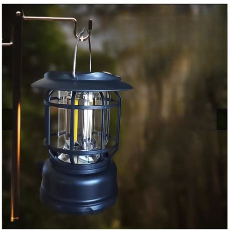 Indoor/Outdoor Solar Vintage Lantern 🌟