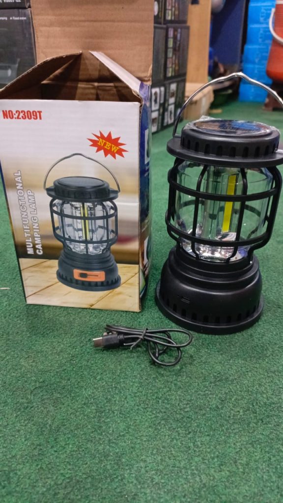 Indoor/Outdoor Solar Vintage Lantern 🌟