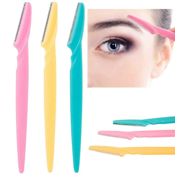 Pack Of 3 – Tinkle Eyebrow & Face Razor/Sharpner ( random colour )