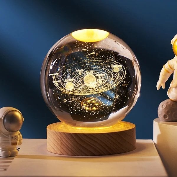 Beautiful Solar System Night Lamp for Side Table