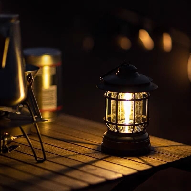 Indoor/Outdoor Solar Vintage Lantern 🌟